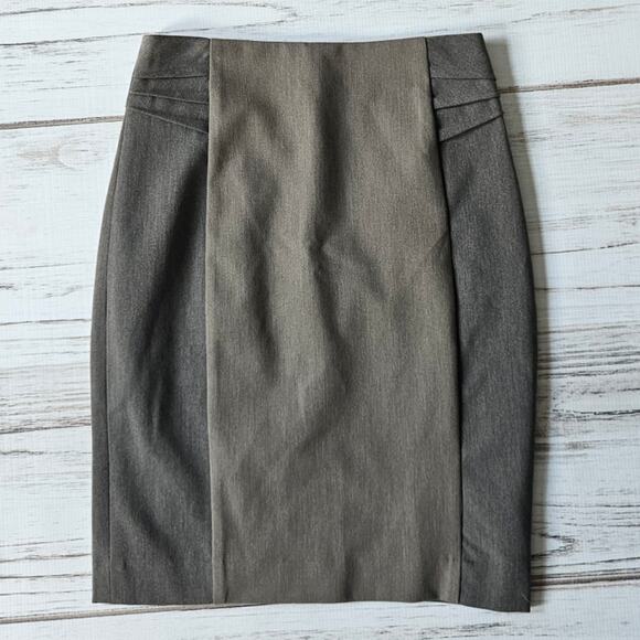 Express High Waist Pencil Skirt Studio Streatch New sz 0 - Picture 1 of 7